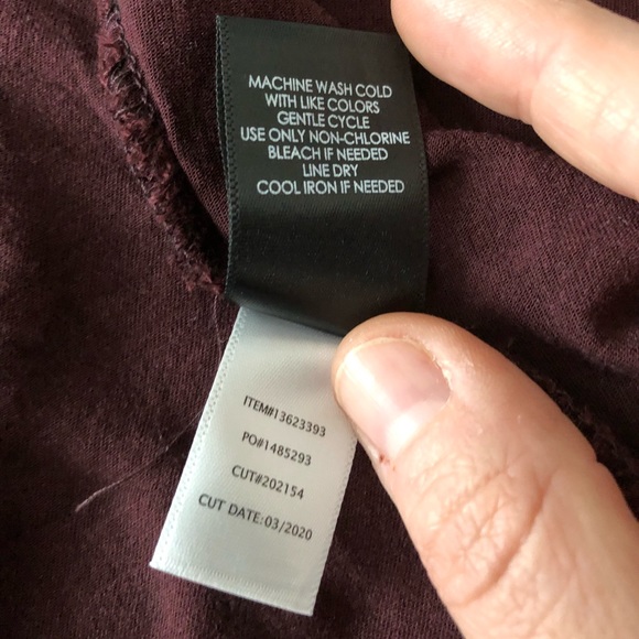 Wine-colored, Flow-y Tank-Top by Torrid. Comfy and Light-Weight - Picture 6 of 6
